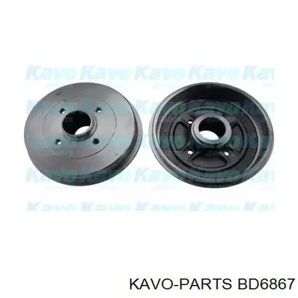 Барабан гальмівний задній Kavo Parts BD6867 ціна, від 41.70 USD
