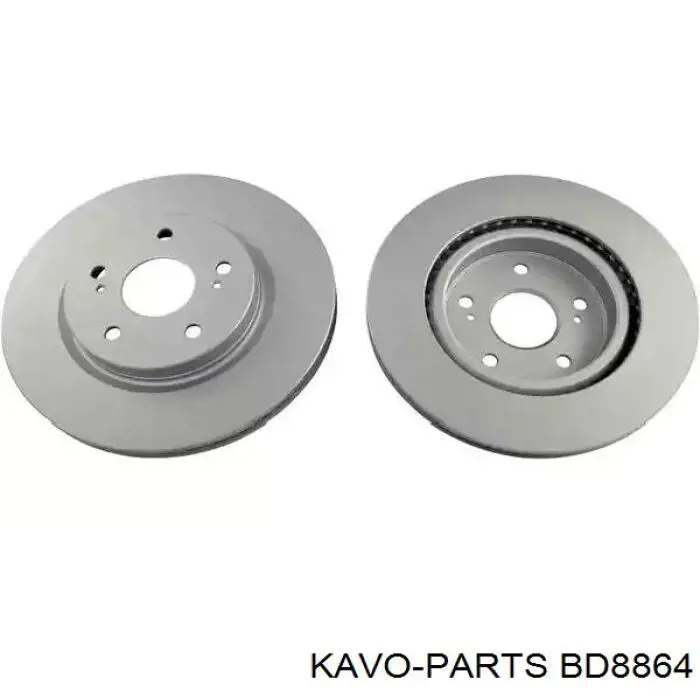 BD8864 Kavo Parts Барабан гальмівний задній
