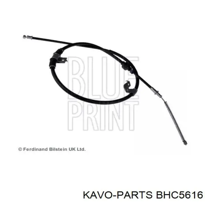 BHC5616 Kavo Parts Трос ручника задній лівий