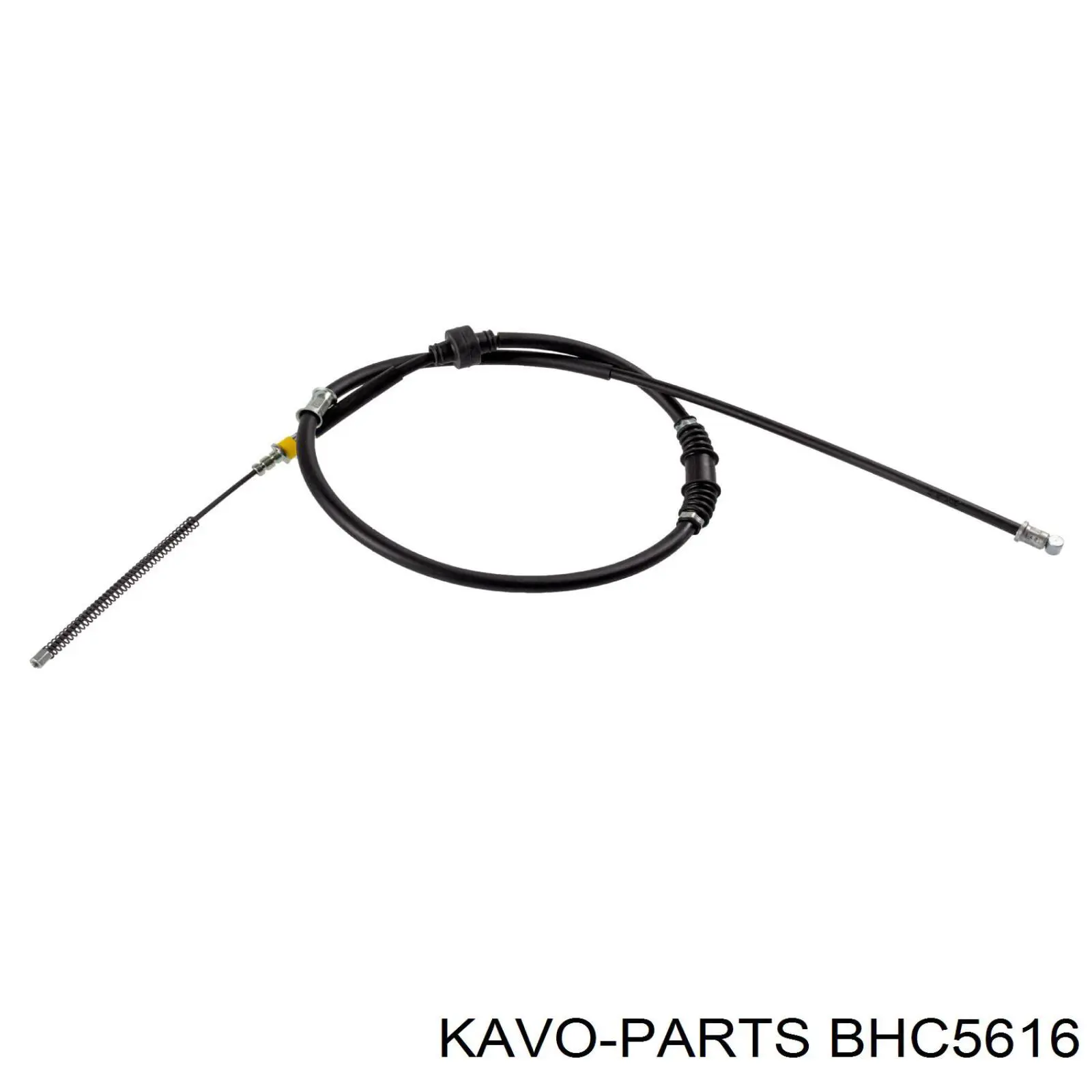 Трос стоянкового гальма задній лівий Kavo Parts BHC5616 ціна, від 17.70 USD