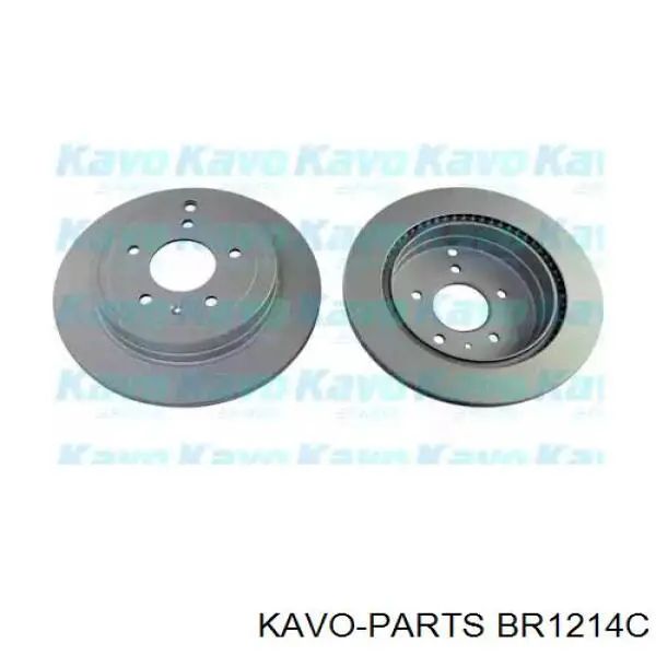 BR1214C Kavo Parts диск гальмівний задній