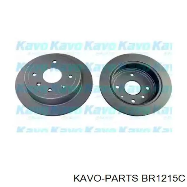 Диск гальмівний задній BR1215C Kavo Parts