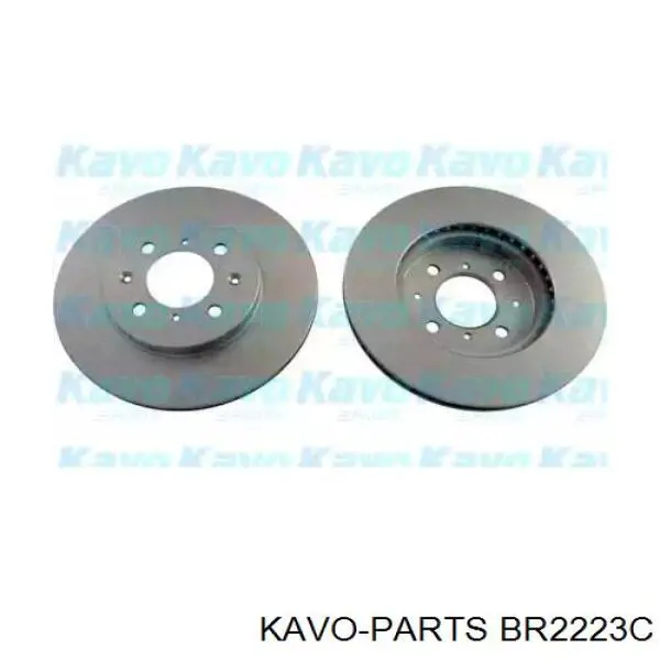 Гальмівні диски передні BR2223C Kavo Parts