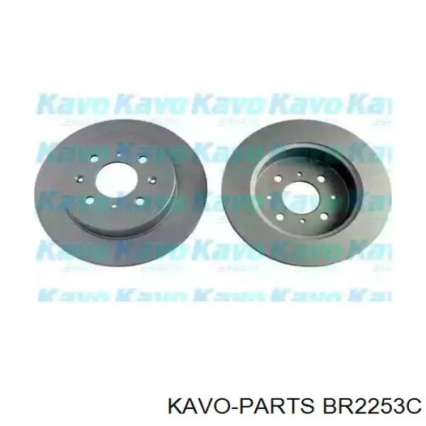Купити BR2253C Kavo Parts Диск заднього гальма