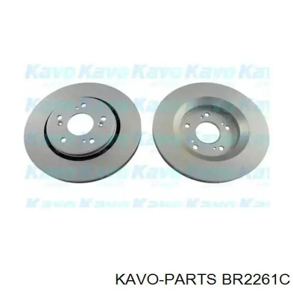 BR2261C Kavo Parts диск гальмівний передній