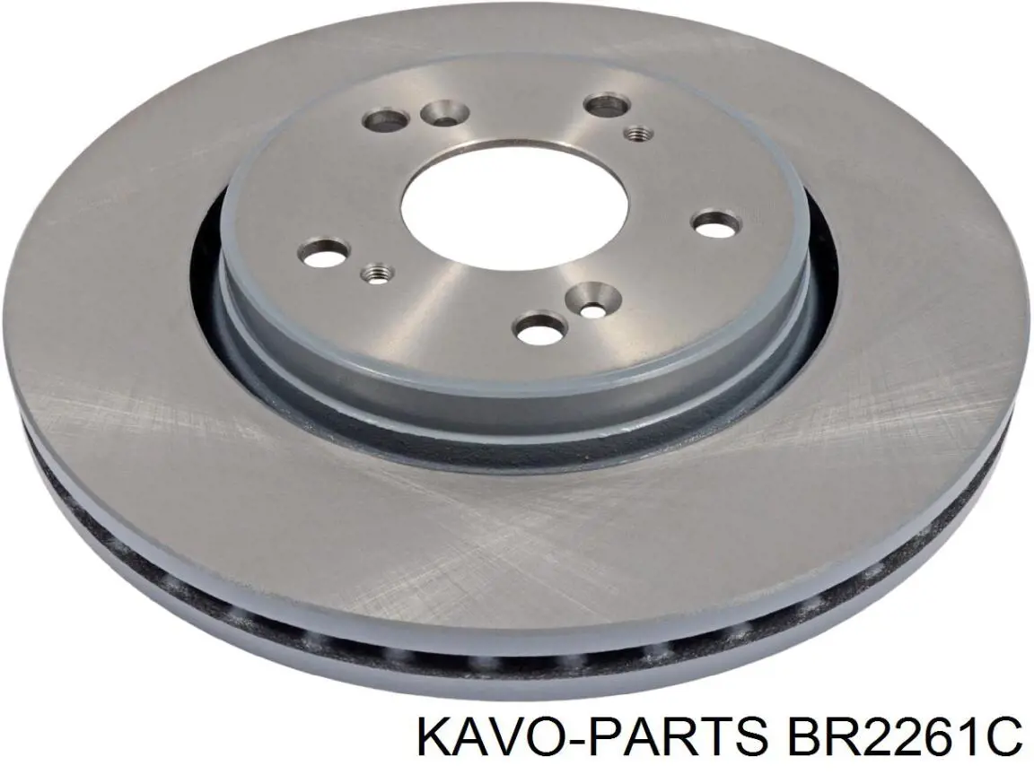 Диск переднього гальма Kavo Parts BR2261C ціна, від 57.67 USD