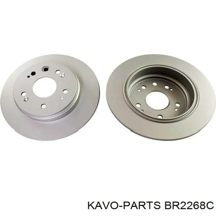 BR2268C Kavo Parts диск гальмівний задній
