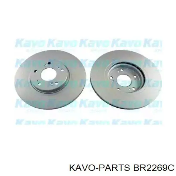 Диск гальмівний передній BR2269C Kavo Parts