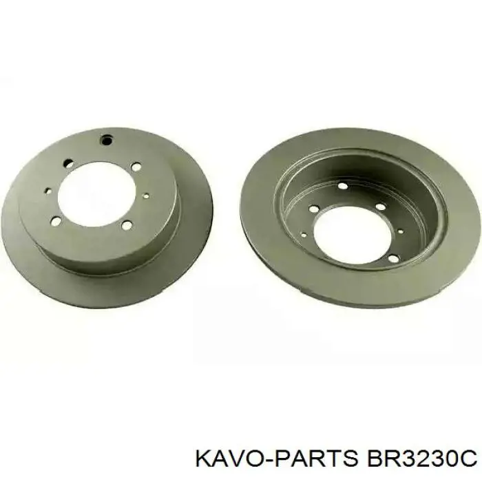 Задні дискові гальма Kavo Parts BR3230C ціна, від 24.72 USD