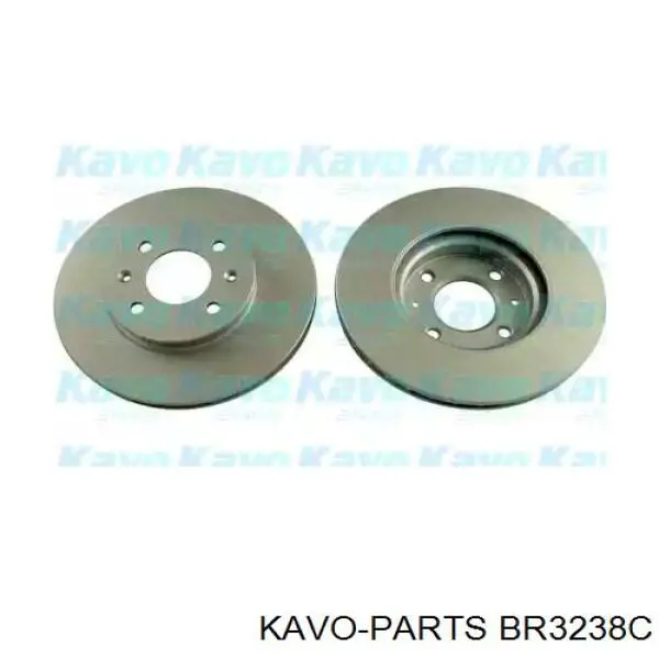 Диск гальмівний передній BR3238C Kavo Parts