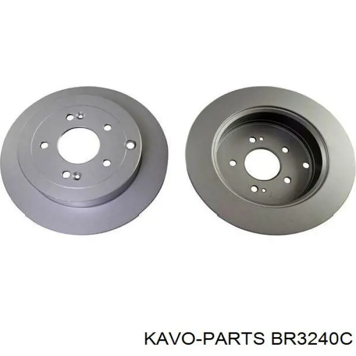 Гальмівні диски BR3240C Kavo Parts