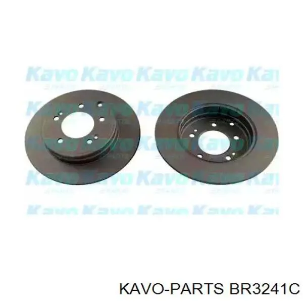 Диск гальмівний задній BR3241C Kavo Parts