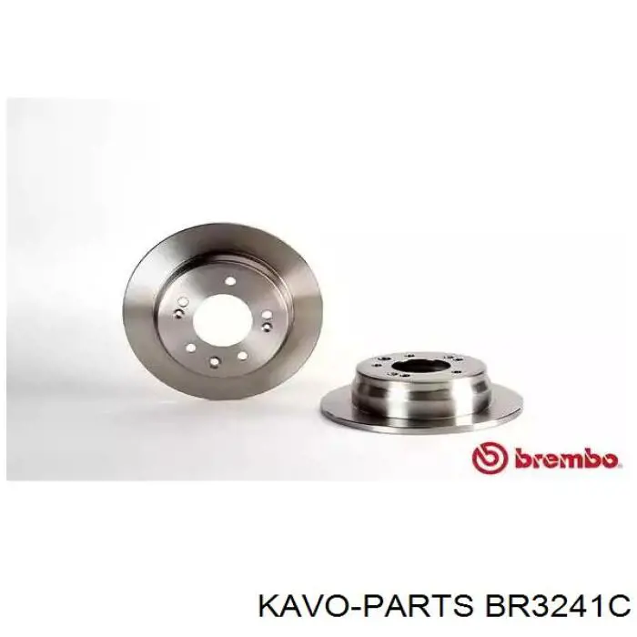Гальмівні диски BR3241C Kavo Parts