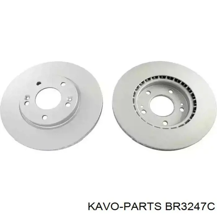 Купити BR3247C Kavo Parts Диск заднього гальма