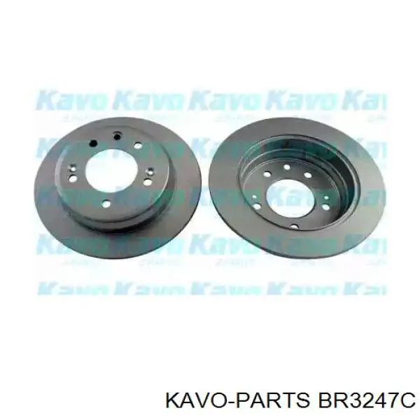 BR3247C Kavo Parts диск гальмівний задній