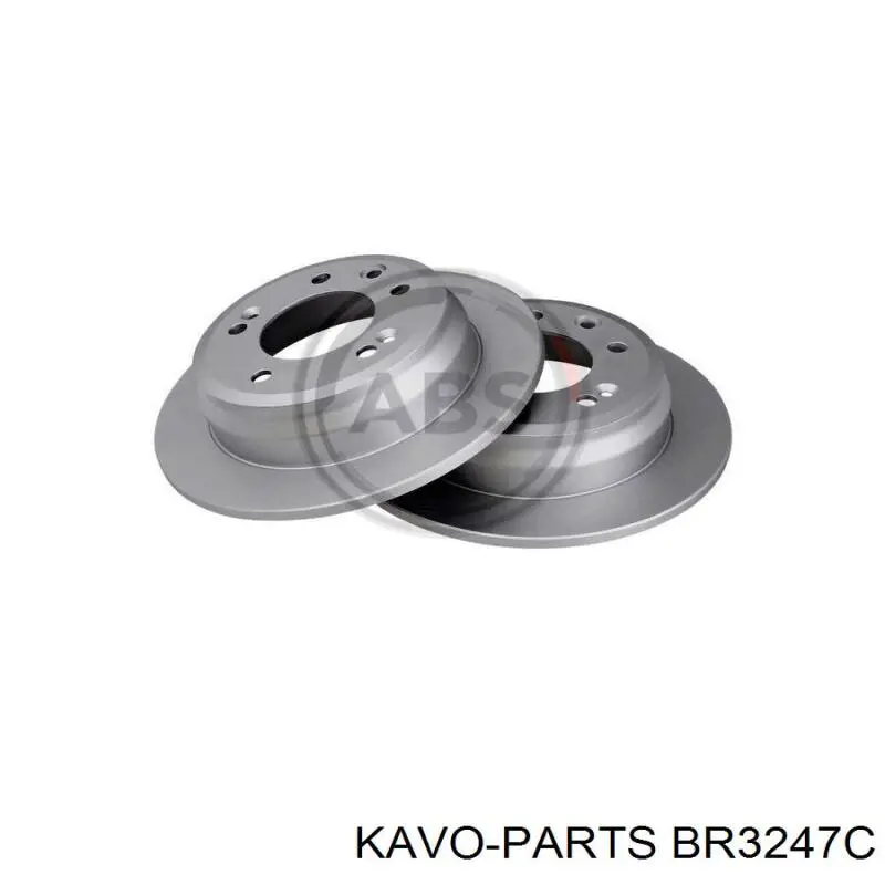 Гальмівні диски BR3247C Kavo Parts