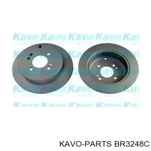 Диск гальмівний задній BR3248C Kavo Parts