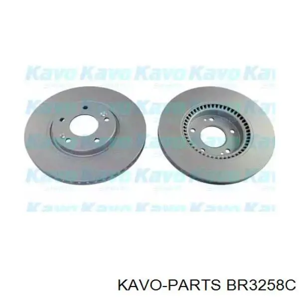 Диск гальмівний передній BR3258C Kavo Parts