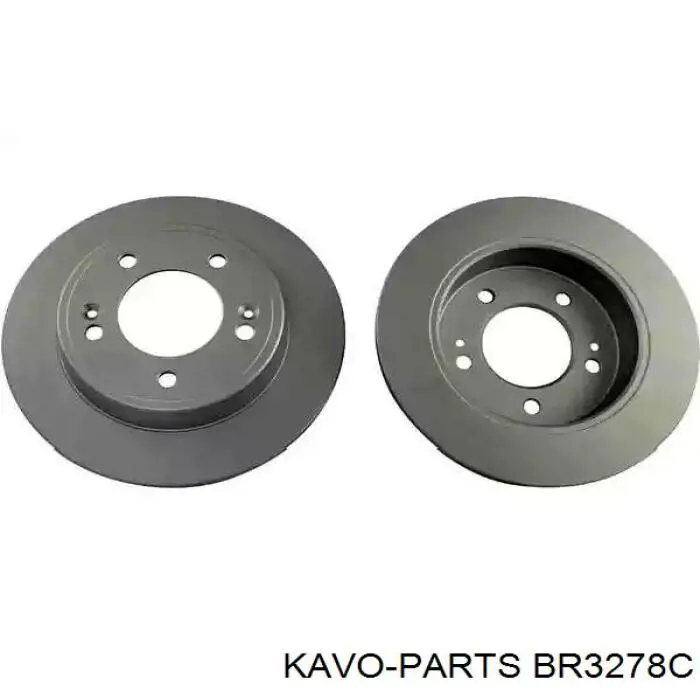 Диск гальмівний передній Kavo Parts BR3278C