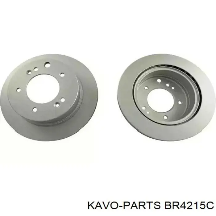 Задні дискові гальма Kavo Parts BR4215C ціна, від 46.81 USD