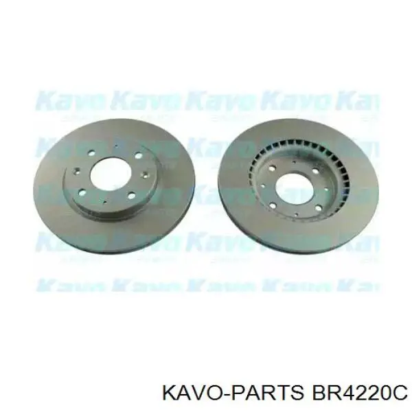 Гальмівні диски передні BR4220C Kavo Parts