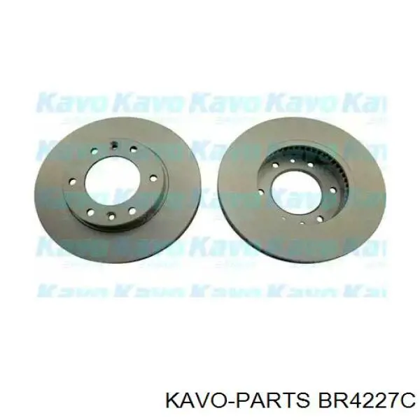 Диск гальмівний передній BR4227C Kavo Parts