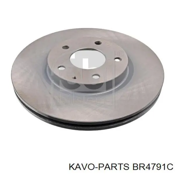 Диск гальмівний передній BR4791C Kavo Parts