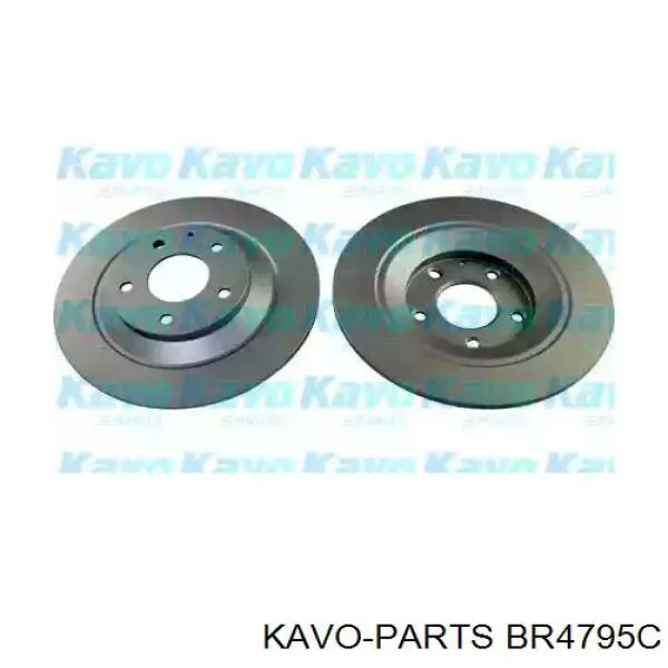 Диск гальмівний задній BR4795C Kavo Parts