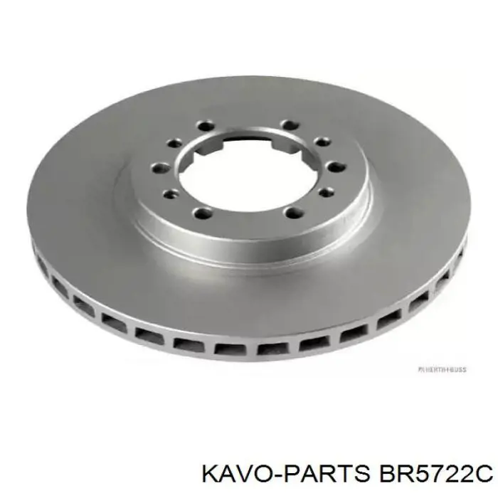 Диск гальмівний передній Kavo Parts BR5722C