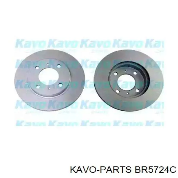 BR5724C Kavo Parts диск гальмівний передній