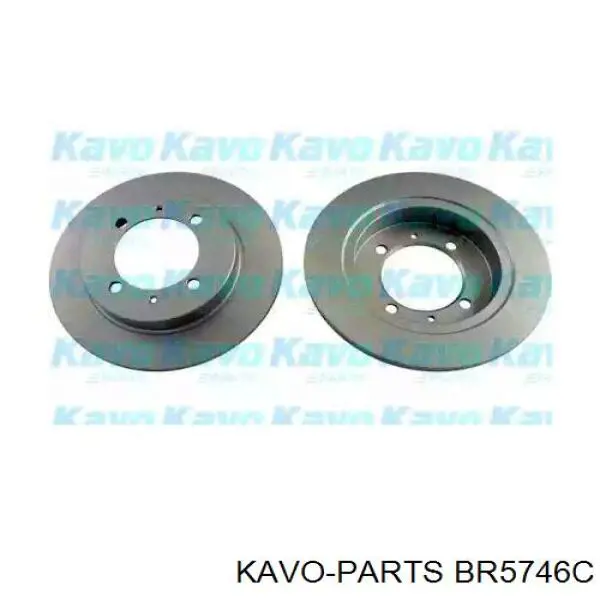 BR5746C Kavo Parts диск гальмівний задній
