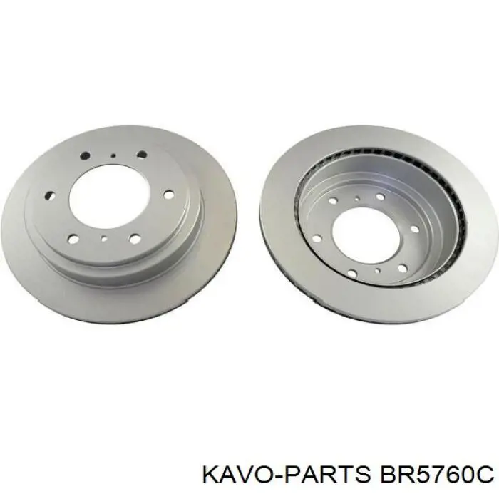 Гальмівні диски BR5760C Kavo Parts