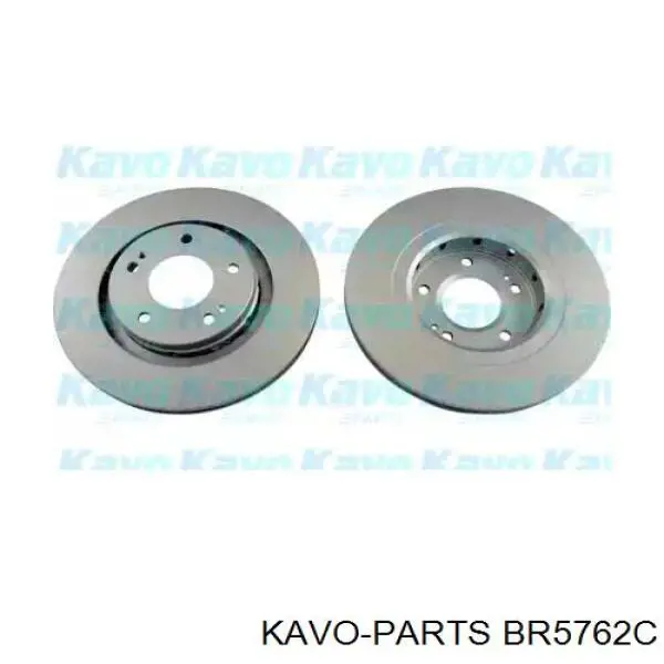 Диск гальмівний передній BR5762C Kavo Parts