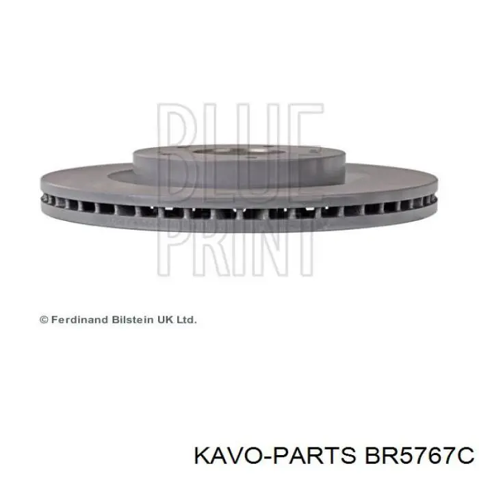 Гальмівні диски передні BR5767C Kavo Parts