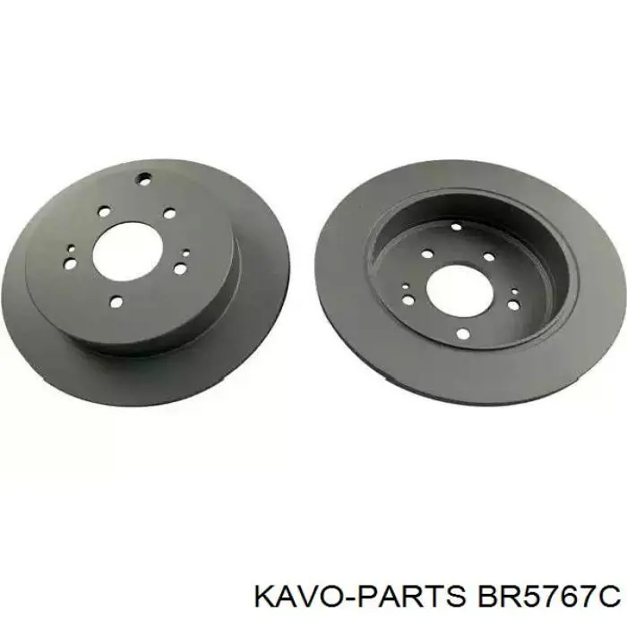 Диск гальмівний передній Kavo Parts BR5767C