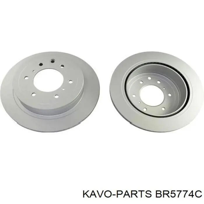 Диск гальмівний задній BR5774C Kavo Parts