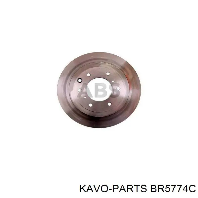 Купити BR5774C Kavo Parts Диск заднього гальма