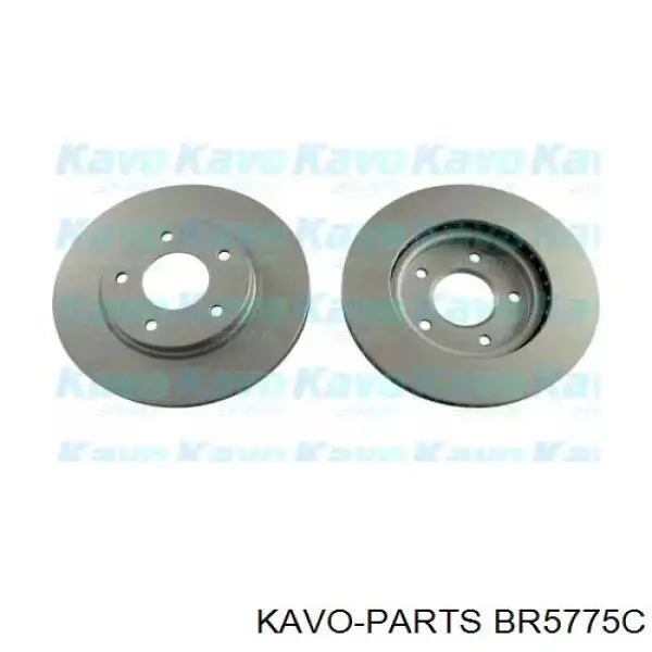 Диск гальмівний передній BR5775C Kavo Parts