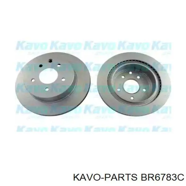 Диск гальмівний задній BR6783C Kavo Parts