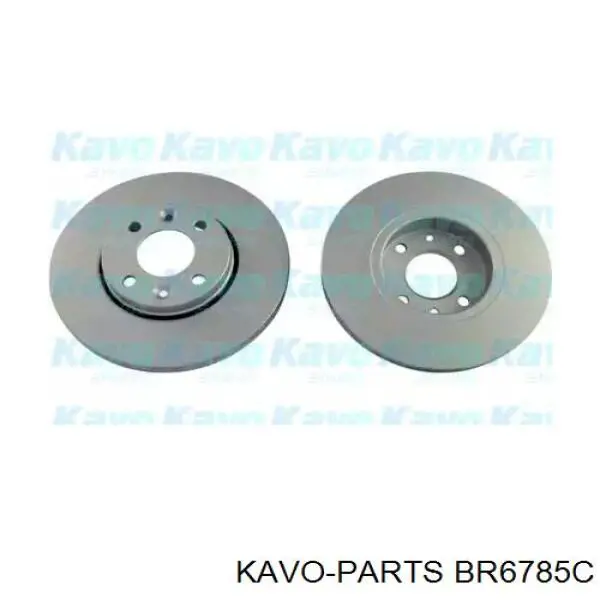 Гальмівні диски передні BR6785C Kavo Parts