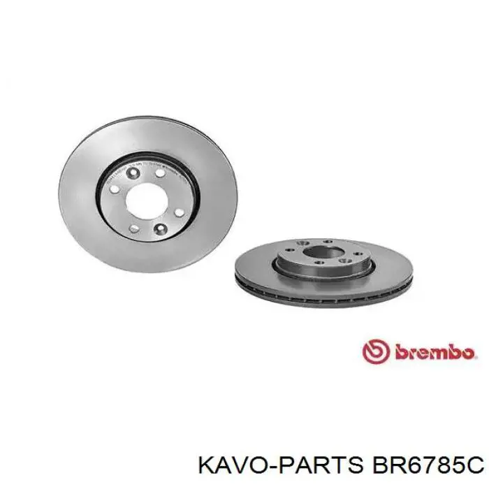 BR6785C Kavo Parts Гальмо дискове переднє