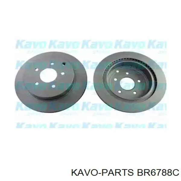Купити BR6788C Kavo Parts Диск заднього гальма