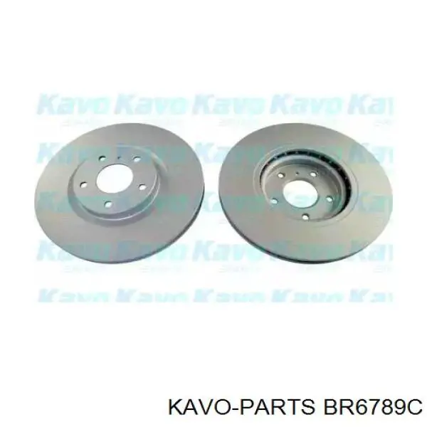 BR6789C Kavo Parts диск гальмівний передній