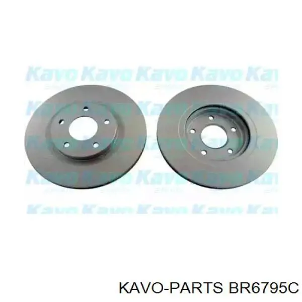 BR6795C Kavo Parts диск гальмівний передній