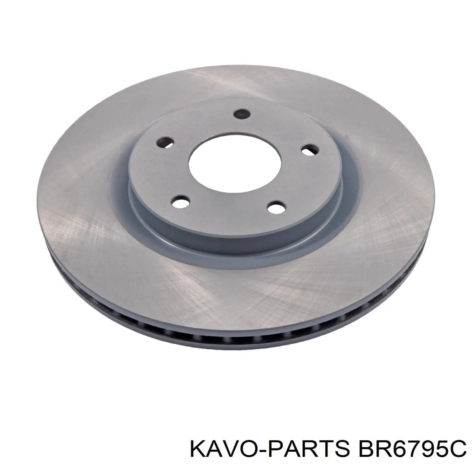 Диск переднього гальма Kavo Parts BR6795C ціна, від 39.57 USD