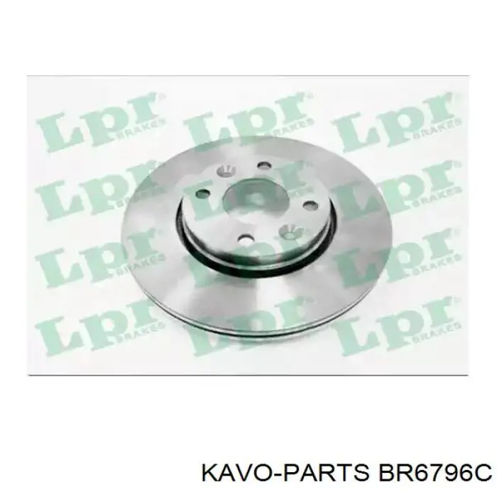 Гальмівні диски BR6796C Kavo Parts
