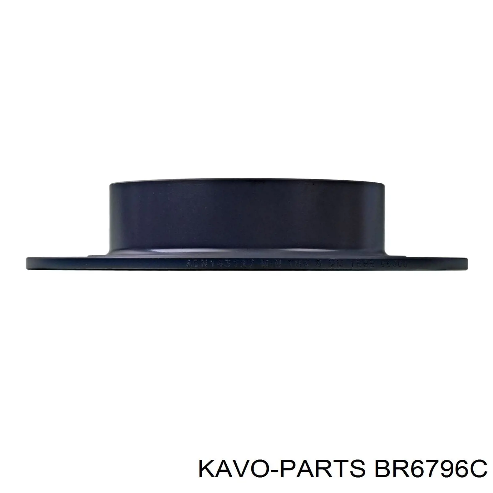 Купити BR6796C Kavo Parts Диск заднього гальма