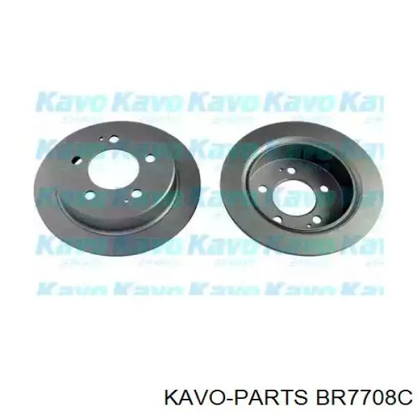 BR7708C Kavo Parts диск гальмівний задній