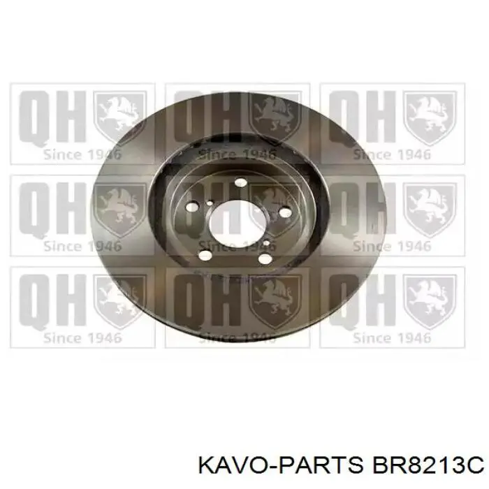 Гальмівні диски передні BR8213C Kavo Parts