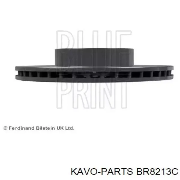 Диск переднього гальма Kavo Parts BR8213C ціна, від 28.82 USD